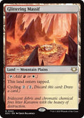 2025 Magic: The Gathering: Commander: Edge of Eternities (EOC) - Glittering Massif (#22, Rare) (, Near Mint)