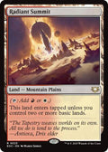 2025 Magic: The Gathering: Commander: Edge of Eternities (EOC) - Radiant Summit (#23, Rare) (, Near Mint)