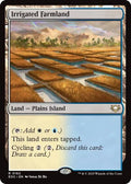 2025 Magic: The Gathering: Commander: Edge of Eternities (EOC) - Irrigated Farmland (#162, Rare) (, Near Mint)