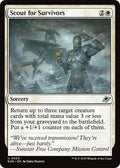 2025 Magic: The Gathering: Edge of Eternities (EOE) - Scout for Survivors (#33, Uncommon)