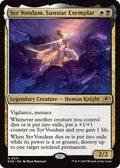2025 Magic: The Gathering: Edge of Eternities (EOE) - Syr Vondam Sunstar Exemplar (#231, Rare) (Foil, Near Mint)