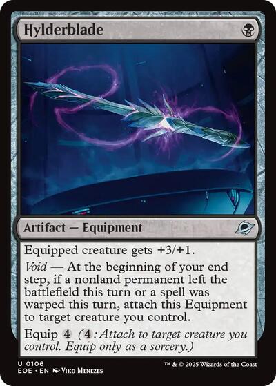 2025 Magic: The Gathering: Edge of Eternities (EOE) - Hylderblade (#106, Uncommon) (Foil, Near Mint)