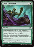 2025 Magic: The Gathering: Edge of Eternities (EOE) - Close Encounter (#176, Uncommon) (Foil, Near Mint)