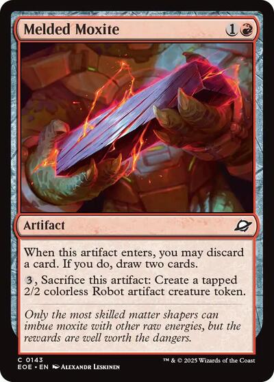 2025 Magic: The Gathering: Edge of Eternities (EOE) - Melded Moxite (#143, Common) (, Near Mint)