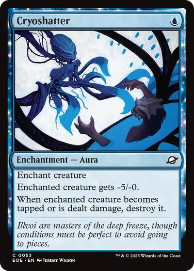 2025 Magic: The Gathering: Edge of Eternities (EOE) - Cryoshatter (#53, Common)