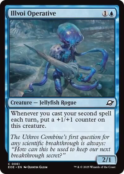 2025 Magic: The Gathering: Edge of Eternities (EOE) - Illvoi Operative (#61, Common)