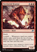 2025 Magic: The Gathering: Edge of Eternities (EOE) - Territorial Bruntar (#165, Uncommon) (Foil, Near Mint)