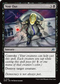 2025 Magic: The Gathering: Edge of Eternities (EOE) - Vote Out (#126, Uncommon) (Foil, Near Mint)