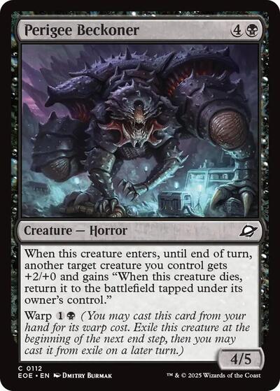2025 Magic: The Gathering: Edge of Eternities (EOE) - Perigee Beckoner (#112, Common) (, Near Mint)