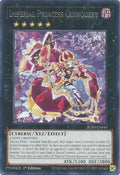 2025 YuGiOh: Justice Hunters (JUSH) - Imperial Princess Quinquery (#JUSH-EN045, Rare) (1st Edition, Near Mint)
