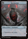 2025 Magic: The Gathering: Commander: Edge of Eternities (EOC) - Incubator Phyrexian Double Sided Token (#15 // 15, T) (, Near Mint)