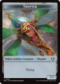 2025 Magic: The Gathering: Commander: Edge of Eternities (EOC) - Thopter Gnome Double Sided Token (#16 // 11, T) (, Near Mint)
