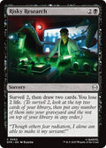2025 Magic: The Gathering: Marvel's Spider-Man (SPM) - Risky Research (#62, Common) (, Near Mint)