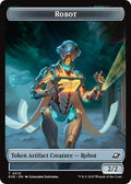 2025 Magic: The Gathering: Edge of Eternities (EOE) - Robot Munitions Double Sided Token (#10 // 9, T) (, Near Mint)