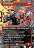 2025 Magic: The Gathering: Marvel's Spider-Man (SPM) - Spider-Punk (0207) (Borderless) (#207, Rare) (, Near Mint)