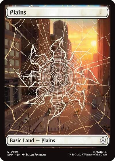 2025 Magic: The Gathering: Marvel's Spider-Man (SPM) - Plains (0189) (#189, Land)