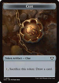 2025 Magic: The Gathering: Commander: Edge of Eternities (EOC) - Clue Beast 0005 Double Sided Token (#10 // 5, T) (Foil, Near Mint)