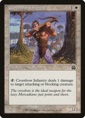 1999 Magic: The Gathering: Mercadian Masques (MMQ) - Crossbow Infantry (#16, Common) (, Lightly Played)