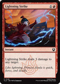 2025 Magic: The Gathering: Avatar: The Last Airbender (TLA) - Lightning Strike (#146, Common) (Foil, Near Mint)