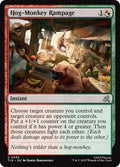 2025 Magic: The Gathering: Avatar: The Last Airbender: Eternal-Legal (TLE) - Hog Monkey Rampage (#255, Uncommon) (Foil, Near Mint)