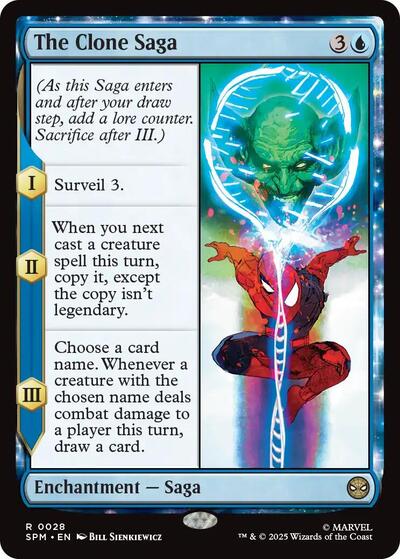 2025 Magic: The Gathering: Marvel's Spider-Man (SPM) - The Clone Saga (#28, Rare) (, Near Mint)