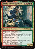2025 Magic: The Gathering: Marvel's Spider-Man (SPM) - Rhino, Barreling Brute (#140, Uncommon)