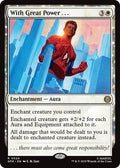 2025 Magic: The Gathering: Marvel's Spider-Man (SPM) - With Great Power . . . (#24, Rare) (, Near Mint)