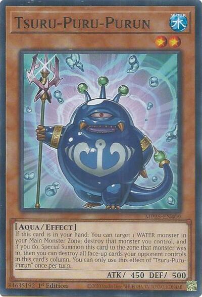 2025 YuGiOh: 2025 Mega-Pack (MP25) - Tsuru Puru Purun (#MP25-EN409, Common) (1st Edition, Near Mint)