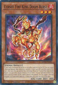 2025 YuGiOh: 2025 Mega-Pack (MP25) - Cursed Fire King Doom Burst (#MP25-EN436, Common) (1st Edition, Near Mint)