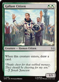 2025 Magic: The Gathering: Marvel's Spider-Man (SPM) - Gallant Citizen (#129, Common) (, Near Mint)