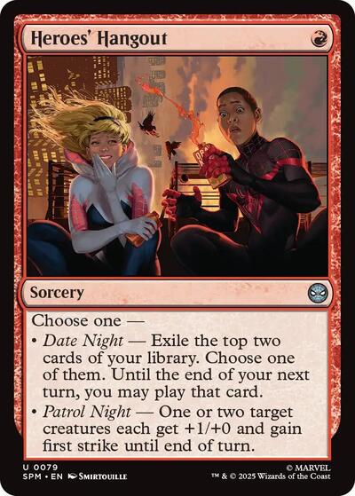 2025 Magic: The Gathering: Marvel's Spider-Man (SPM) - Heroes' Hangout (#79, Uncommon) (, Near Mint)