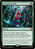 2025 Magic: The Gathering: Marvel's Spider-Man (SPM) - Strength of Will (#118, Rare) (, Near Mint)
