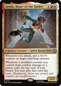 2025 Magic: The Gathering: Marvel's Spider-Man (SPM) - Arana, Heart of the Spider (#123, Rare) (Foil, Near Mint)