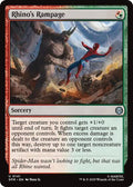 2025 Magic: The Gathering: Marvel's Spider-Man (SPM) - Rhino's Rampage (#141, Uncommon) (, Near Mint)