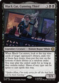 2025 Magic: The Gathering: Marvel's Spider-Man (SPM) - Black Cat, Cunning Thief (#52, Rare) (, Near Mint)