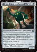 2025 Magic: The Gathering: Marvel's Spider-Man (SPM) - Living Brain, Mechanical Marvel (#167, Uncommon) (, Near Mint)