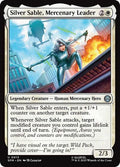 2025 Magic: The Gathering: Marvel's Spider-Man (SPM) - Silver Sable, Mercenary Leader (#13, Uncommon)