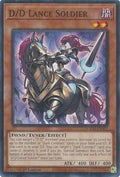 2025 YuGiOh: Doom of Dimensions (DOOD) - D D Lance Soldier (#DOOD-EN001, Common) (1st Edition, Near Mint)