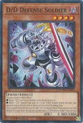 2025 YuGiOh: Doom of Dimensions (DOOD) - D D Defense Soldier (#DOOD-EN002, Common) (1st Edition, Near Mint)
