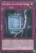 2025 YuGiOh: Doom of Dimensions (DOOD) - Dark Contract with the Different Dimension (#DOOD-EN073, Common) (1st Edition, Near Mint)