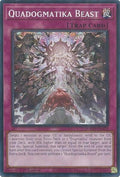 2025 YuGiOh: Doom of Dimensions (DOOD) - Quadogmatika Beast (#DOOD-EN078, Common) (1st Edition, Near Mint)