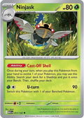2025 Pokemon: ME01: Mega Evolution (MEG) - Ninjask 017 132 (#017/132, Uncommon) (, Near Mint)