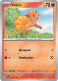 2025 Pokemon: ME01: Mega Evolution (MEG) - Vulpix 019 132 (#019/132, Common) (, Near Mint)