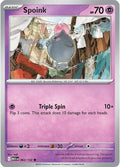 2025 Pokemon: ME01: Mega Evolution (MEG) - Spoink (#062/132, Common) (, Near Mint)