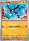 2025 Pokemon: ME01: Mega Evolution (MEG) - Riolu (#076/132, Common) (, Near Mint)