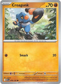2025 Pokemon: ME01: Mega Evolution (MEG) - Croagunk (#078/132, Common) (, Near Mint)