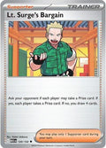 2025 Pokemon: ME01: Mega Evolution (MEG) - Lt Surges Bargain 120 132 (#120/132, Uncommon) (, Near Mint)