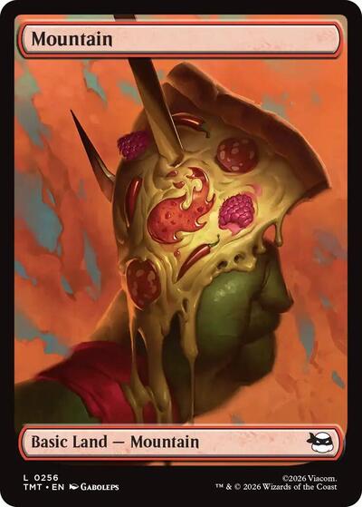 2026 Magic: The Gathering: Teenage Mutant Ninja Turtles (TMT) - Mountain 0256 (#256, Land)