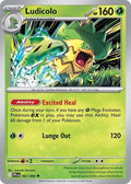 2025 Pokemon: ME02: Phantasmal Flames (PFL) - Ludicolo 007 094 (#007/094, Uncommon) (, Near Mint)