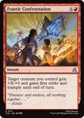 2025 Magic: The Gathering: Avatar: The Last Airbender: Eternal-Legal (TLE) - Frantic Confrontation (#117, Uncommon) (Foil, Near Mint)